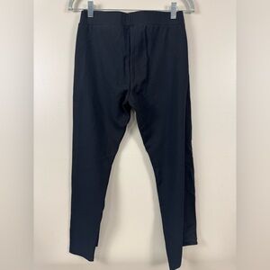 Lou & Grey Loft bundle set of two black leggings 1 cropped 1 regular length med